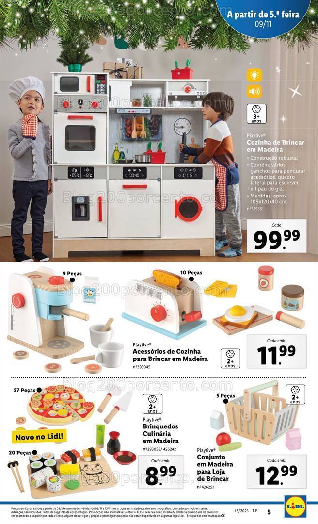 Antevisão Folheto LIDL Bazar Promoções a partir de 9 novembro