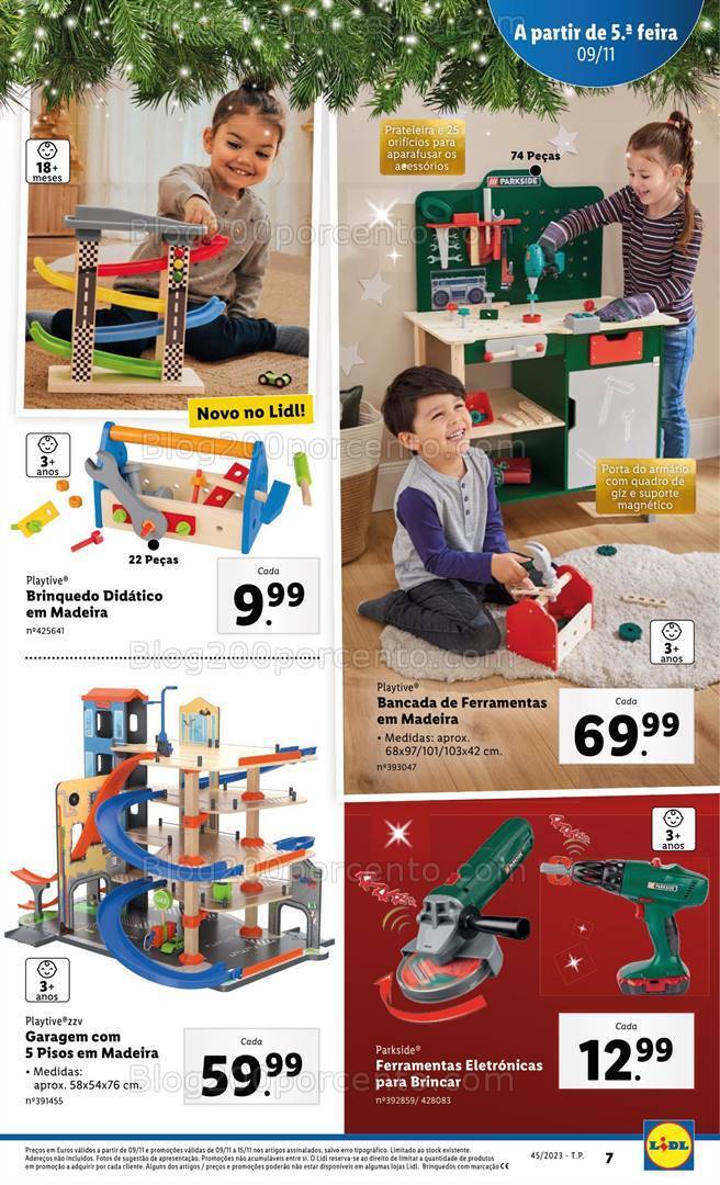 Antevisão Folheto LIDL Bazar Promoções a partir de 9 novembro