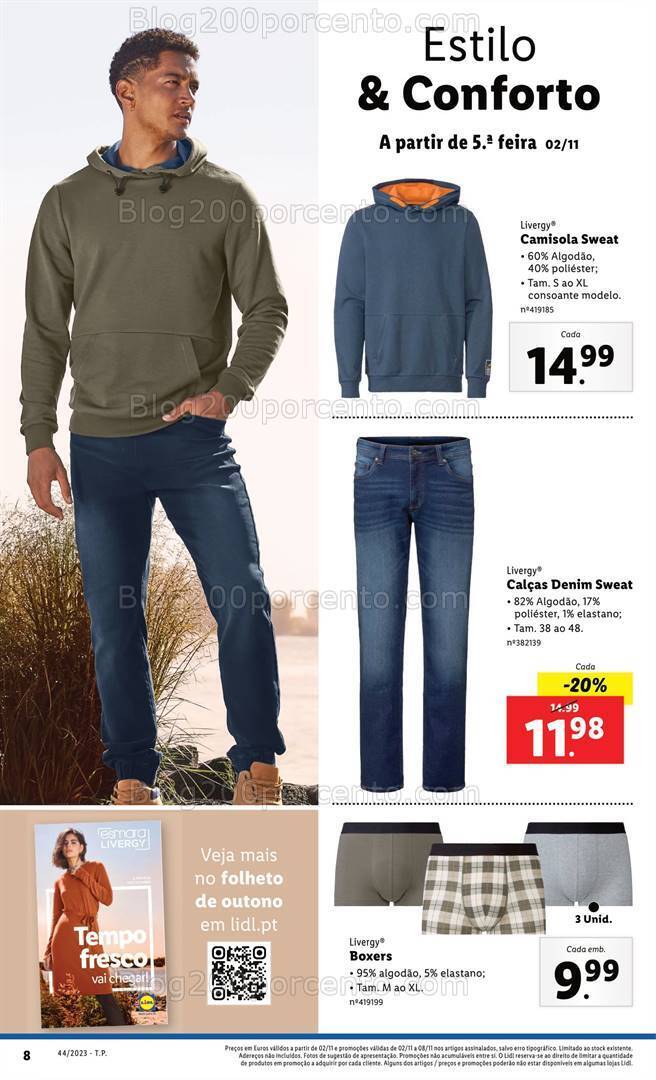 Antevisão Folheto LIDL Bazar Promoções a partir de 2 novembro