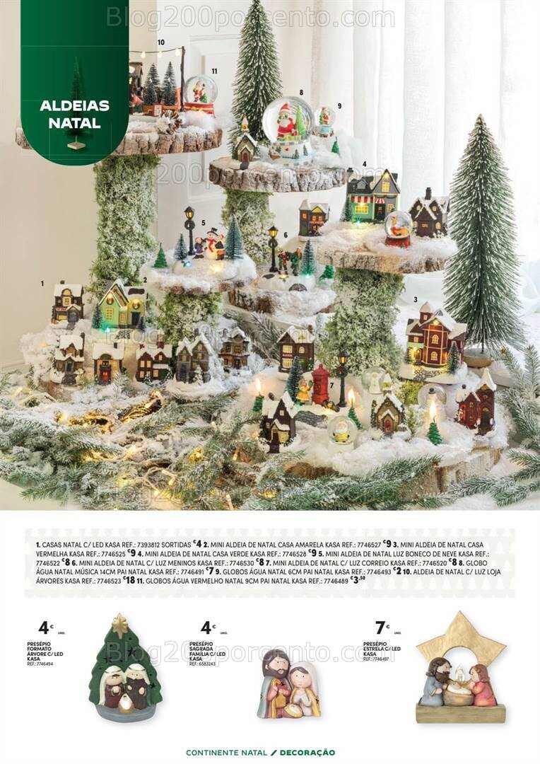 Antevisão Folheto CONTINENTE Natal Promoções de 7 novembro a 24 dezembro