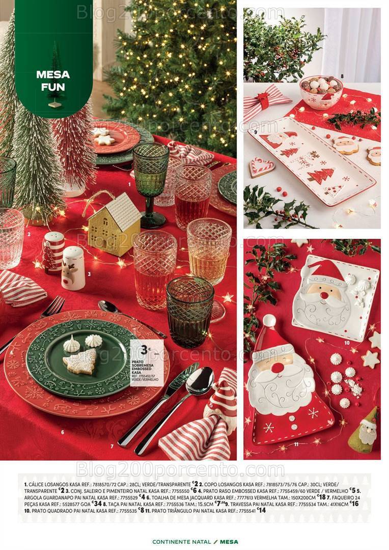 Antevisão Folheto CONTINENTE Natal Promoções de 7 novembro a 24 dezembro