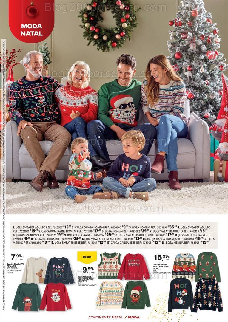 Antevisão Folheto CONTINENTE Natal Promoções de 7 novembro a 24 dezembro