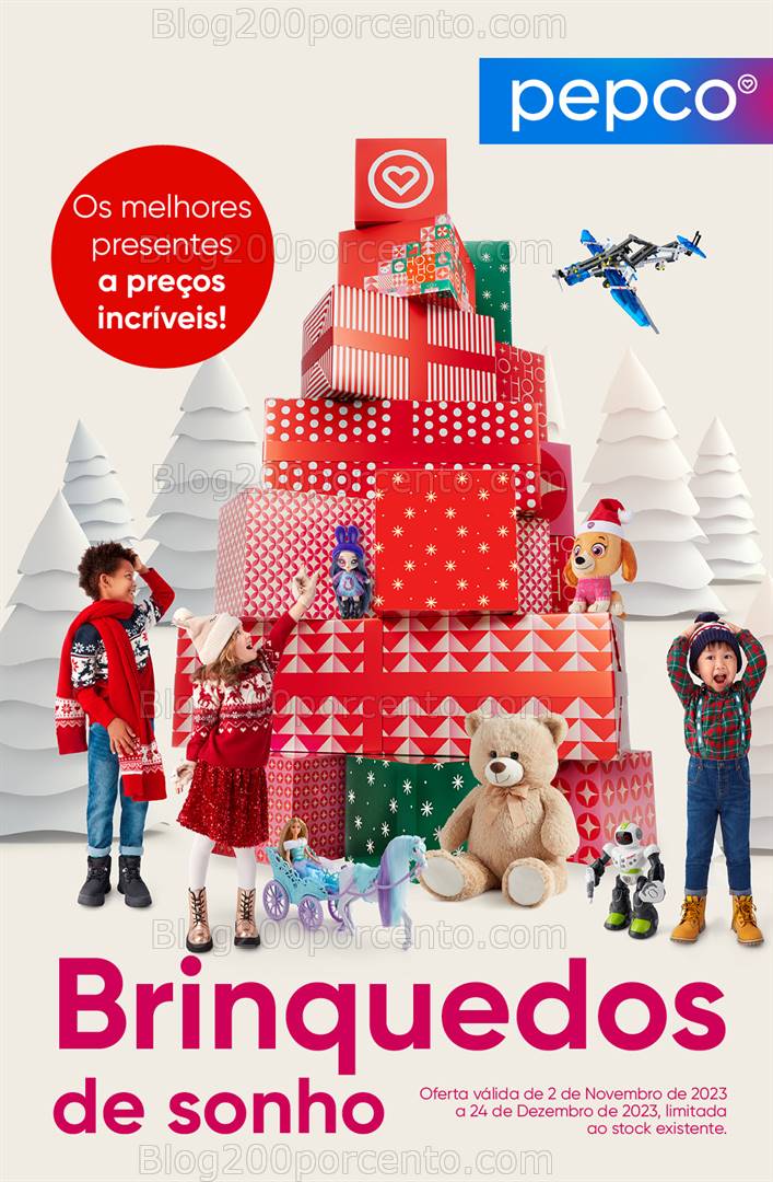 Antevisão Folheto PEPCO Brinquedos Natal Promoções até 24 dezembro