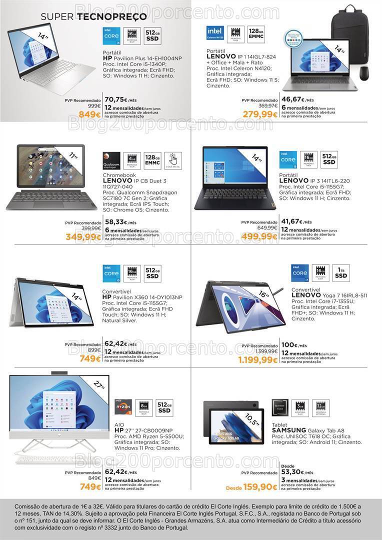 Antevisão Folheto EL CORTE INGLÉS Countdown Black Friday Promoções de 13 a 19 novembro