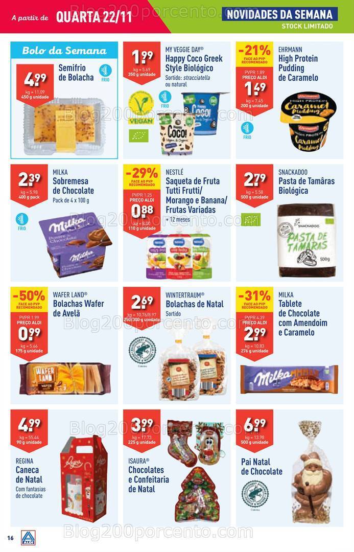 Antevisão Folheto ALDI Promoções de 22 a 28 novembro