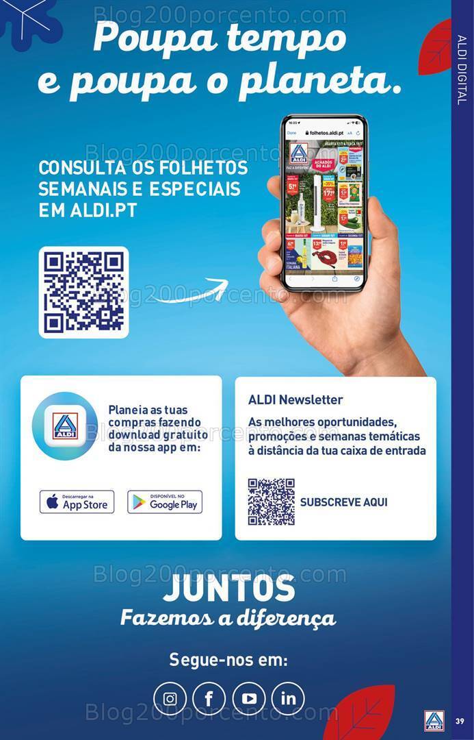 Antevisão Folheto ALDI Saldos de Abertura - Grândola Promoções de 15 a 21 novembro