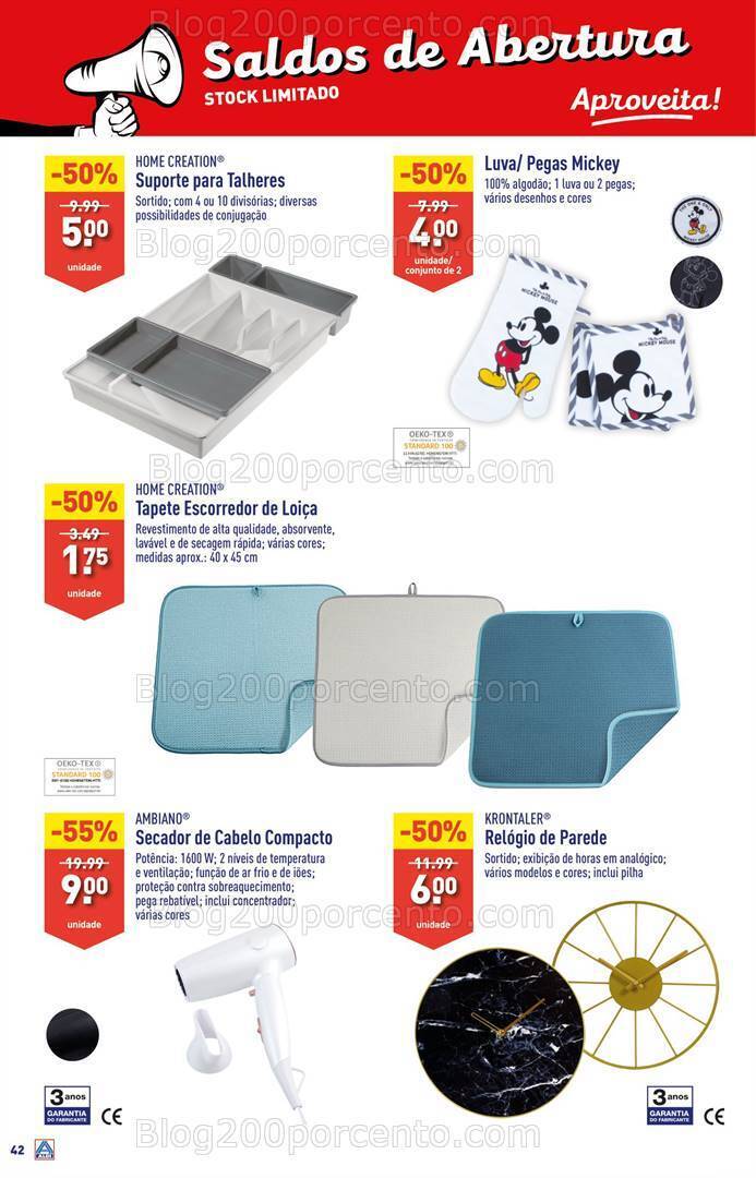 Antevisão Folheto ALDI Saldos de Abertura - Grândola Promoções de 15 a 21 novembro
