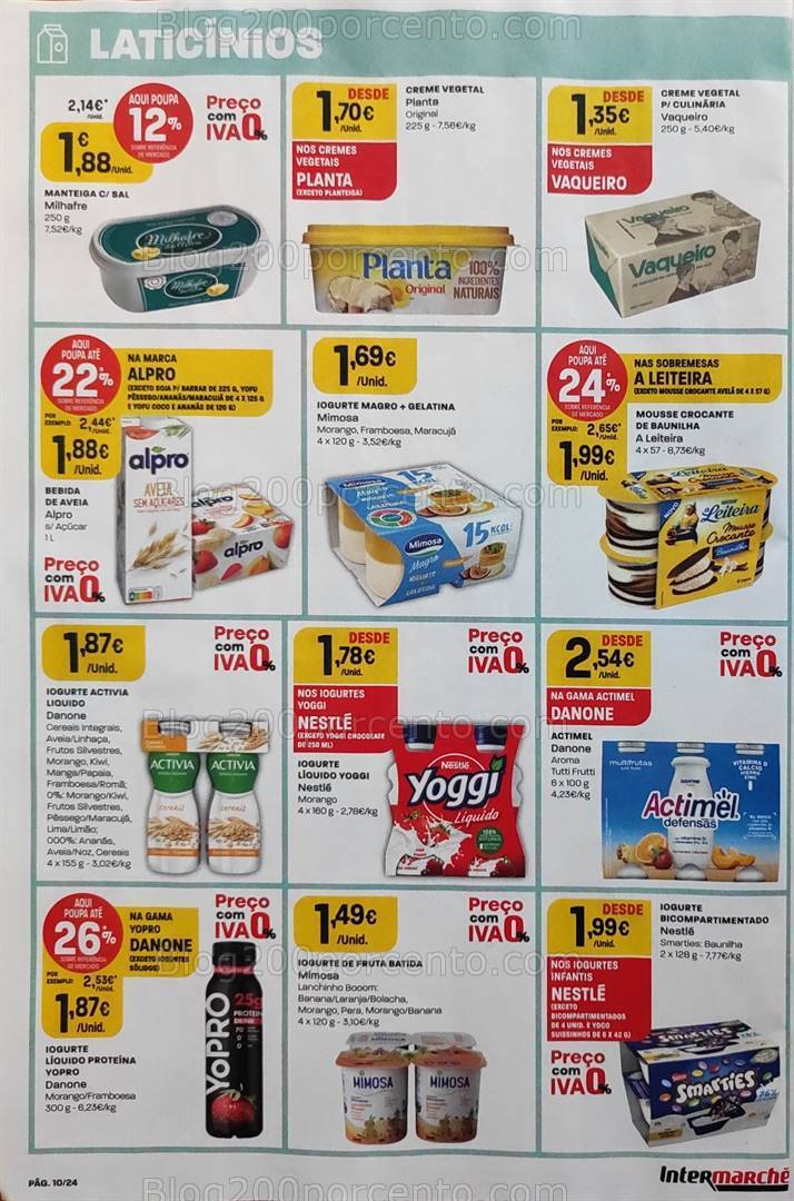 Antevisão Folheto INTERMARCHÉ Promoções de 9 a 15 novembro