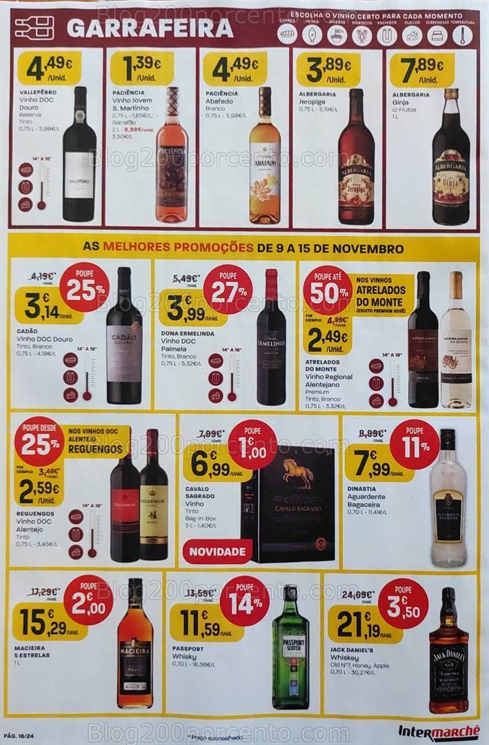 Antevisão Folheto INTERMARCHÉ Promoções de 9 a 15 novembro