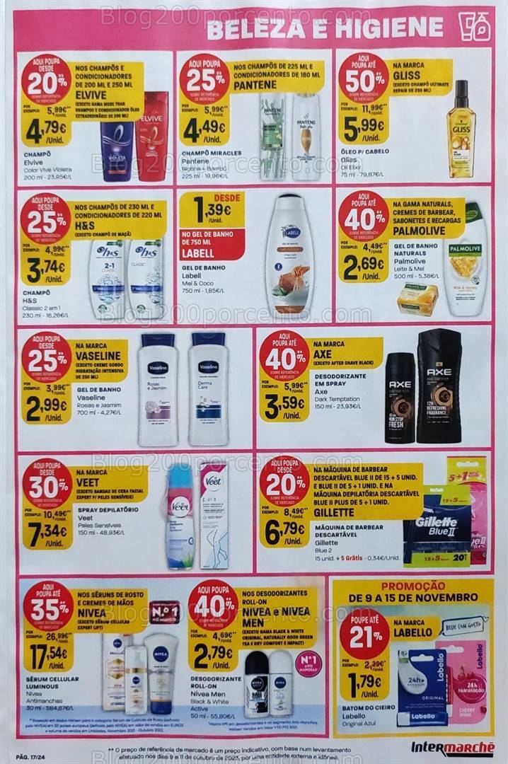 Antevisão Folheto INTERMARCHÉ Promoções de 9 a 15 novembro
