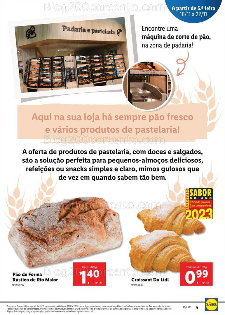Antevisão Folheto LIDL Aberturas Promoções de 16 a 22 novembro