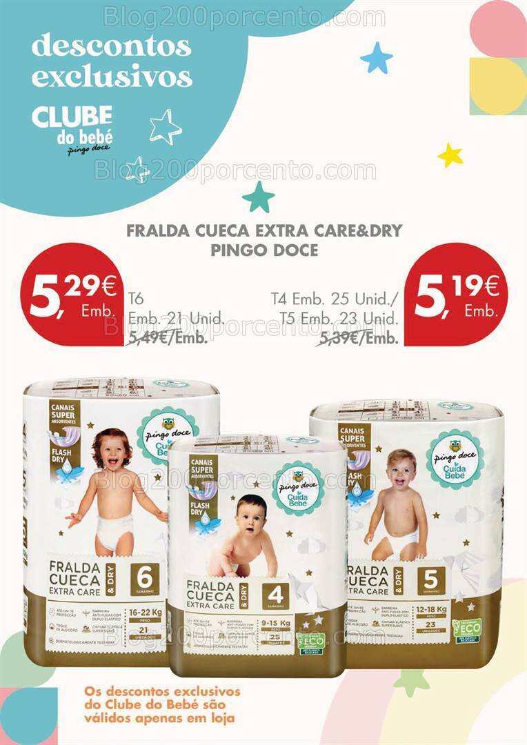 Antevisão Folheto PINGO DOCE Clube Bebé Promoções de 21 a 27 novembro