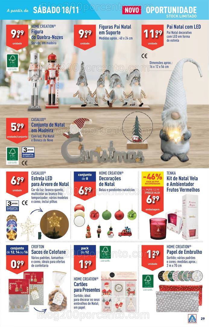 Antevisão Revista ALDI Promoções de 15 a 21 novembro