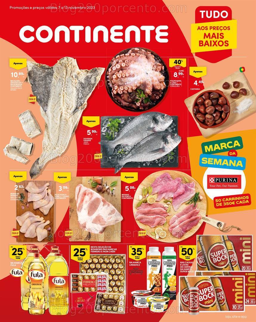 Antevisão Folheto CONTINENTE Madeira Promoções de 7 a 13 novembro