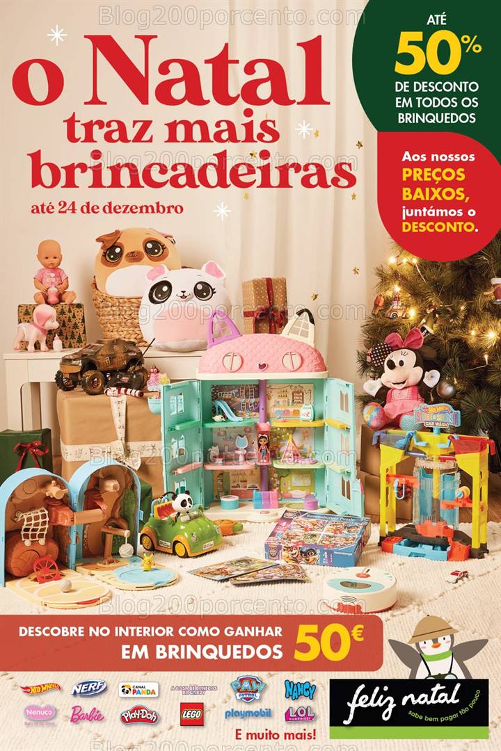 Antevisão Folheto PINGO DOCE Brinquedos Promoções de 14 novembro a 24 dezembro