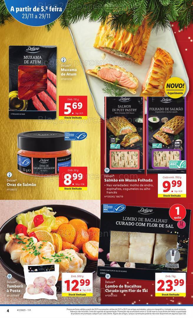 Antevisão Folheto LIDL Promoções de 23 a 29 novembro