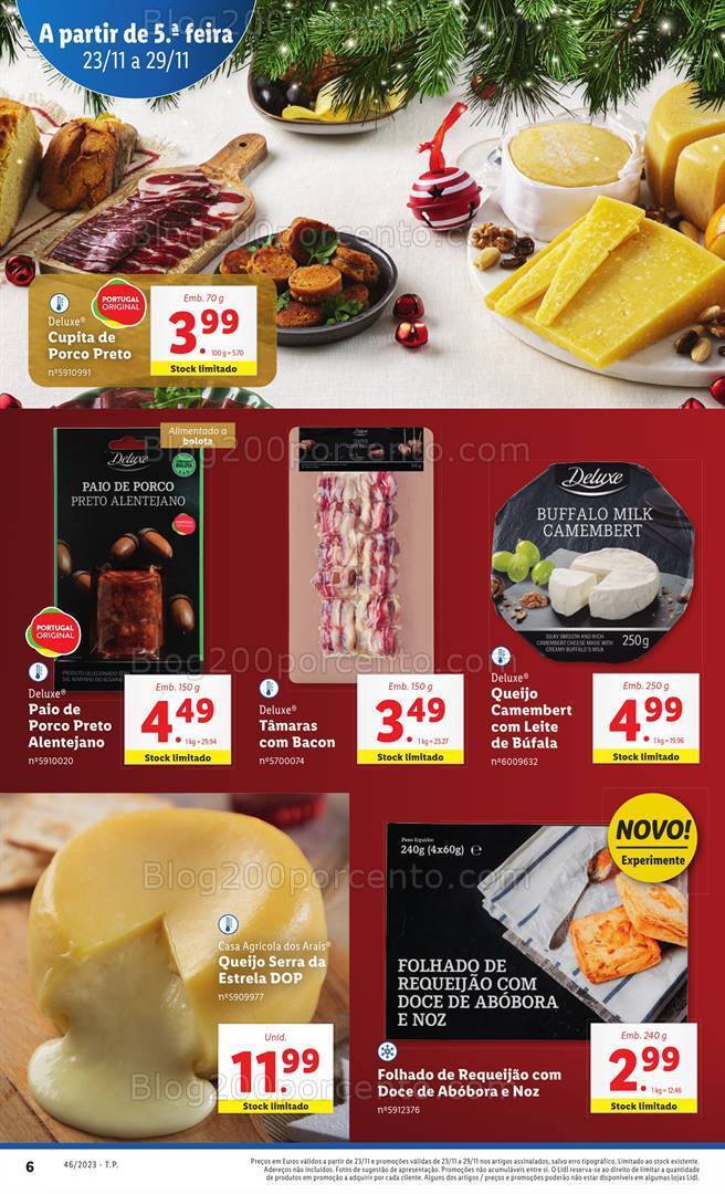 Antevisão Folheto LIDL Promoções de 23 a 29 novembro