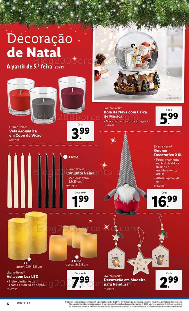 Antevisão Folheto LIDL Promoções de 23 a 29 novembro