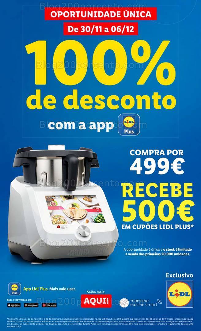 Antevisão Folheto LIDL Promoções de 23 a 29 novembro
