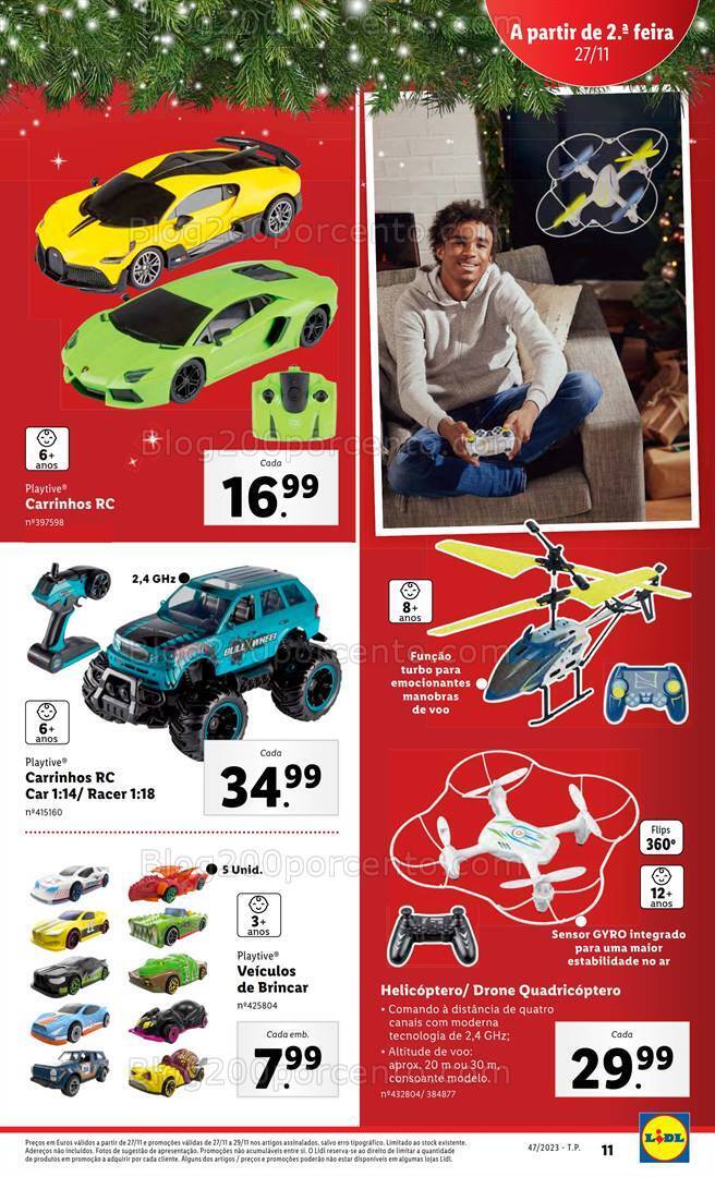 Antevisão Folheto LIDL Promoções de 23 a 29 novembro