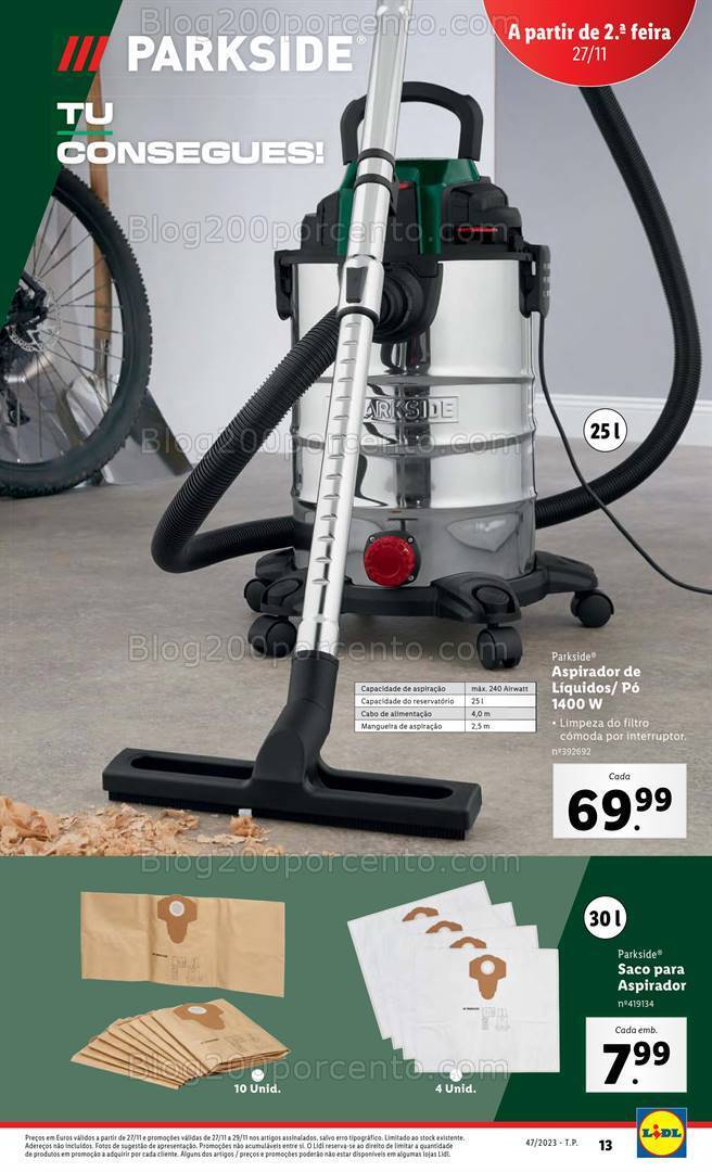Antevisão Folheto LIDL Promoções de 23 a 29 novembro