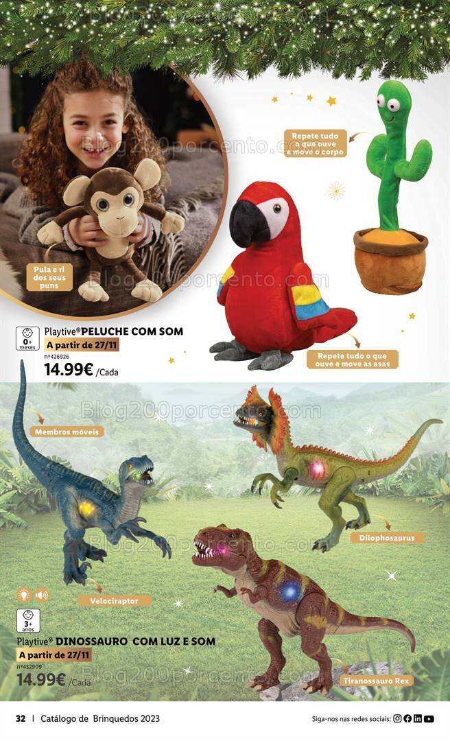 Antevisão Folheto LIDL Brinquedos de Natal Promoções de 9 novembro a 24 dezembro