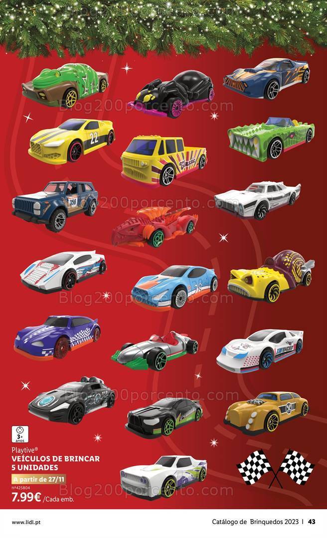 Antevisão Folheto LIDL Brinquedos de Natal Promoções de 9 novembro a 24 dezembro