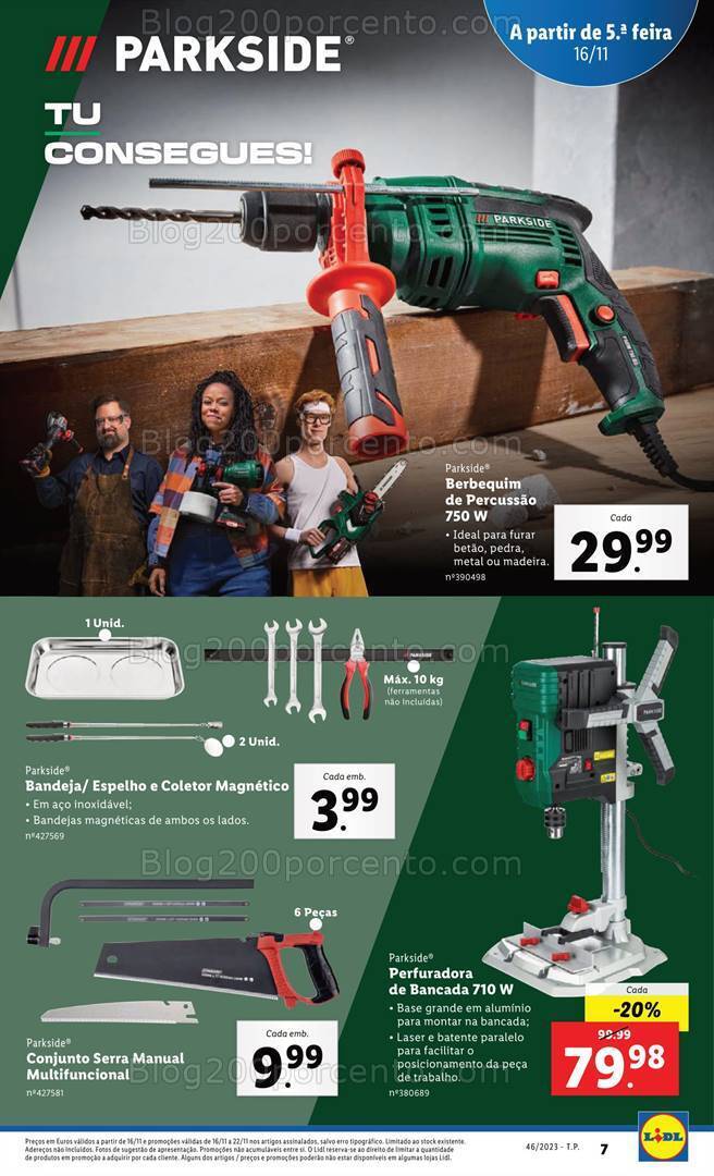 Antevisão Folheto LIDL Bazar Promoções de 16 a 22 novembro