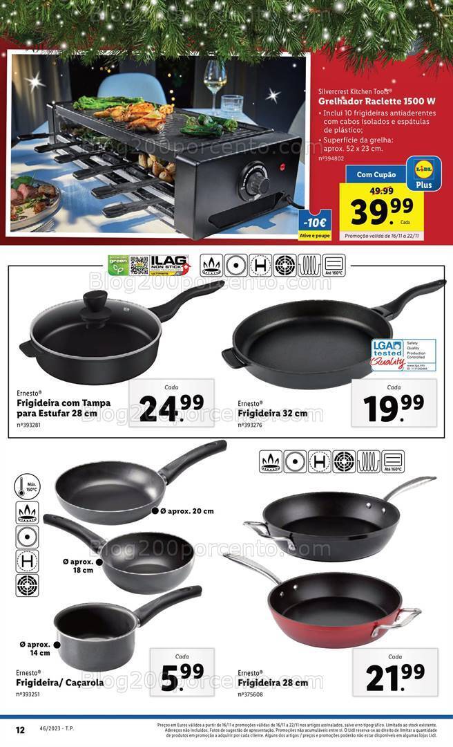 Antevisão Folheto LIDL Bazar Promoções de 16 a 22 novembro