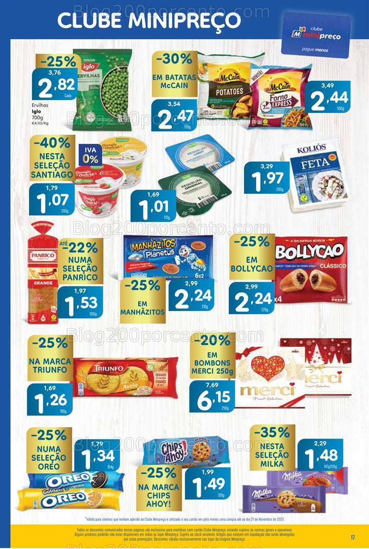 Antevisão Folheto MINIPREÇO Promoções de 23 a 29 novembro