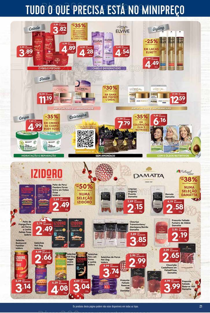 Antevisão Folheto MINIPREÇO Promoções de 23 a 29 novembro