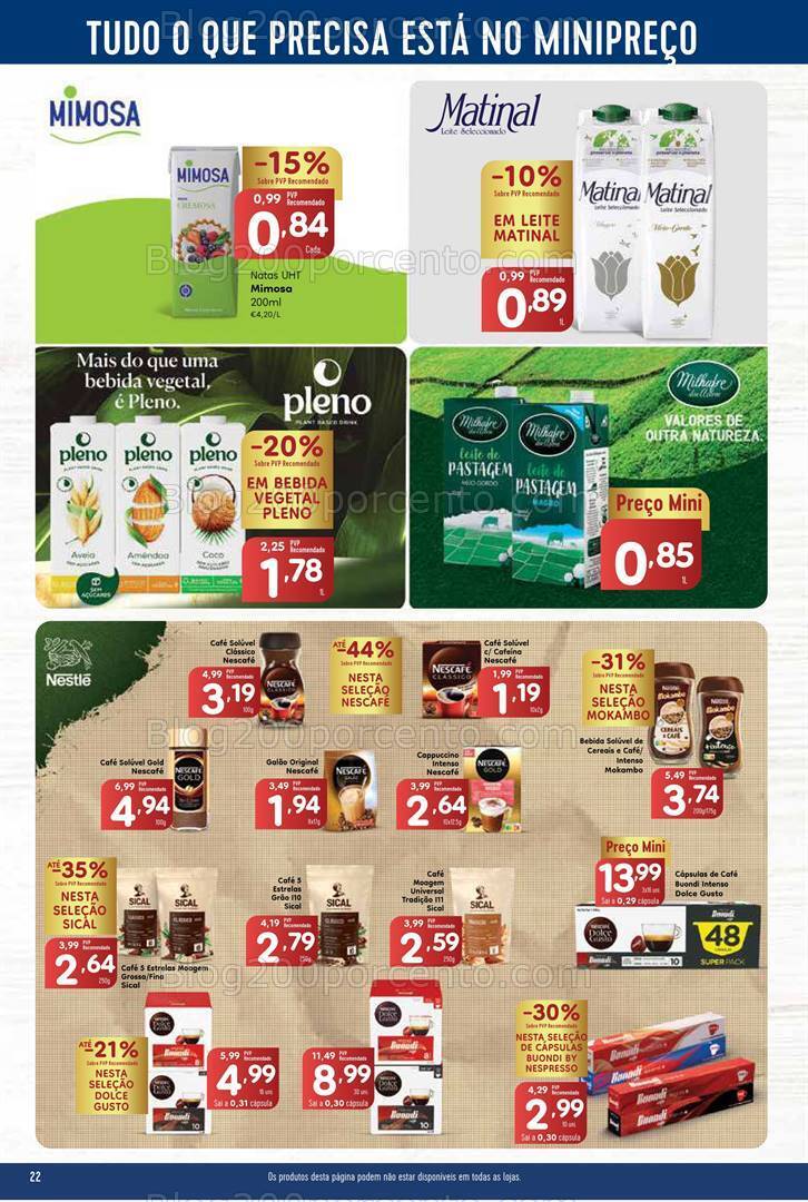 Antevisão Folheto MINIPREÇO Promoções de 23 a 29 novembro