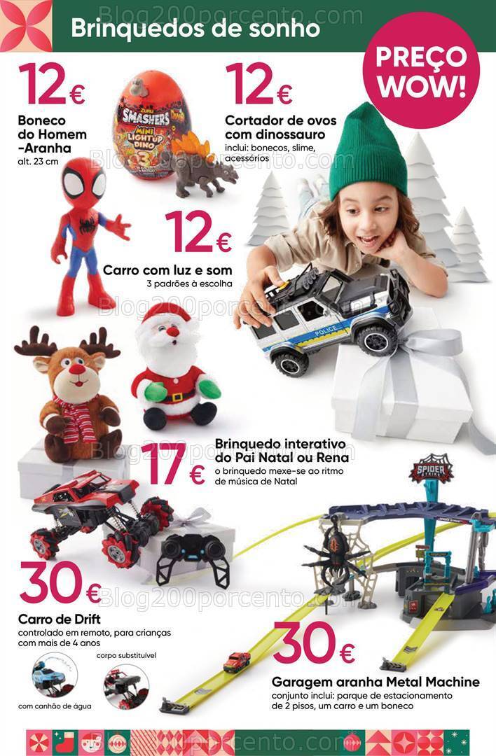 Antevisão Folheto PEPCO Bazar Natal Promoções de 23 a 29 novembro