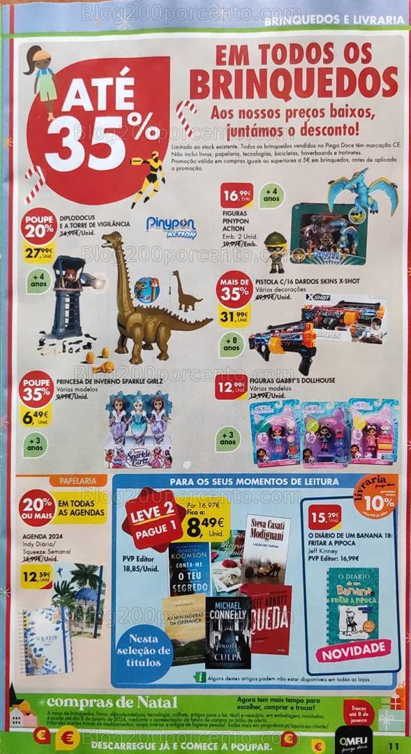Antevisão Folheto PINGO DOCE Natal Promoções de 14 a 20 novembro