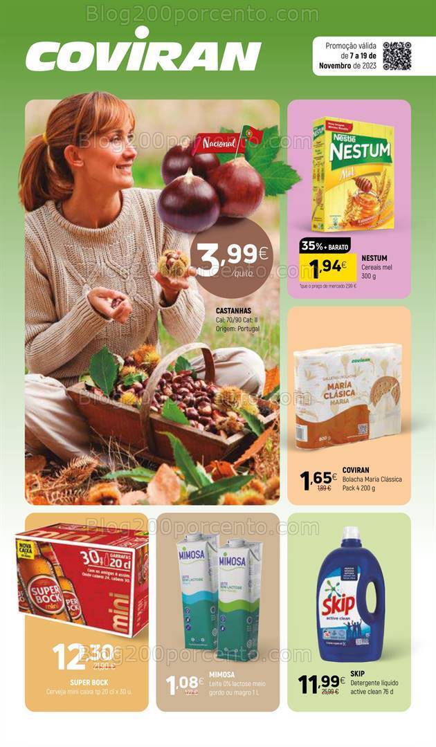 Antevisão Folheto COVIRAN Promoções de 7 a 19 novembro