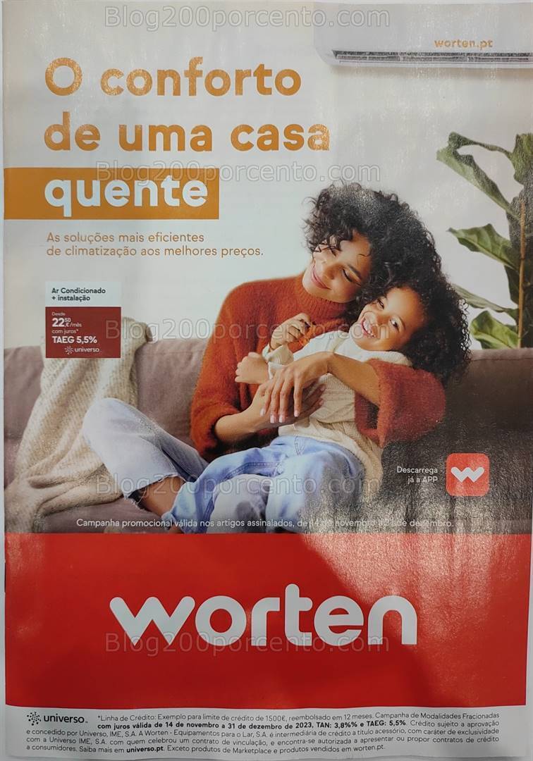 Antevisão Folheto WORTEN Aquecimento Promoções até 31 dezembro