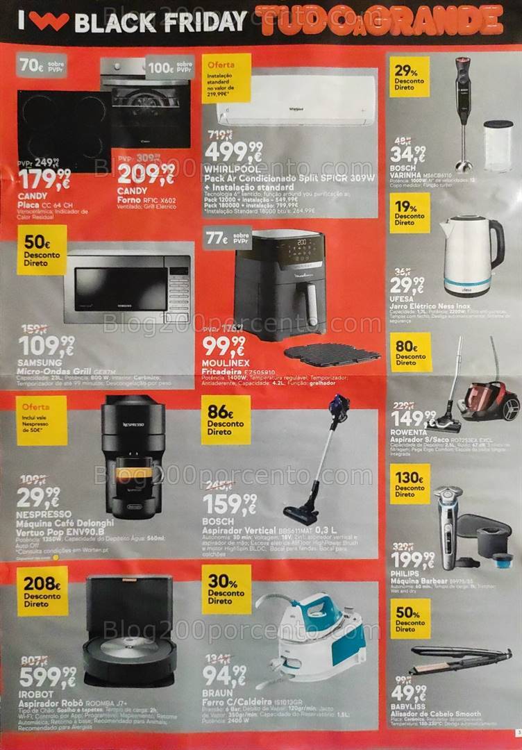 Antevisão Folheto WORTEN Black Friday Promoções De 14 A 20 Novembro ...