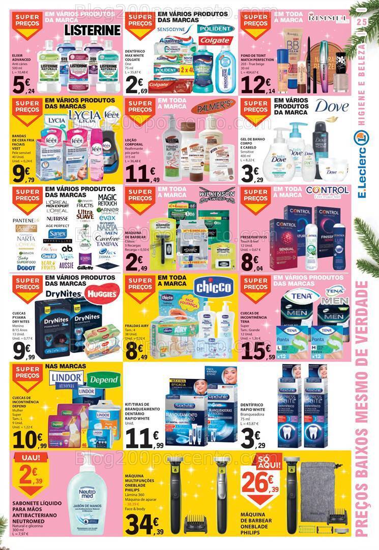 Antevisão Folheto E-LECLERC Promoções de 23 a 29 novembro
