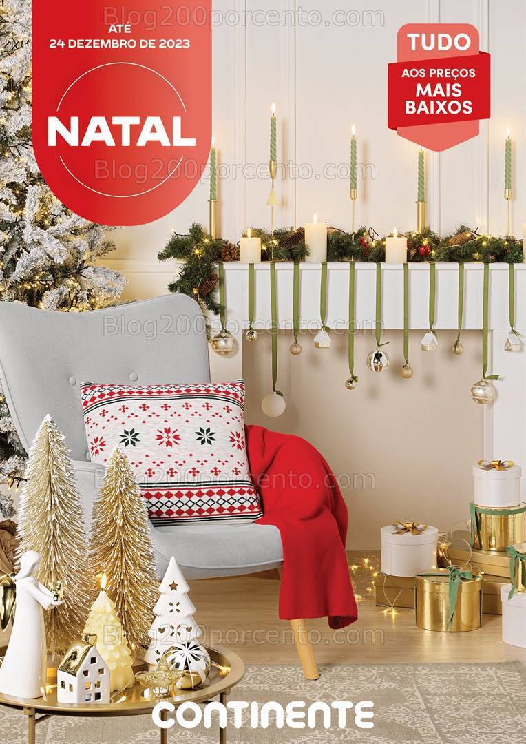 Antevisão Folheto CONTINENTE Açores Natal promoções de 28 novembro a 24 dezembro