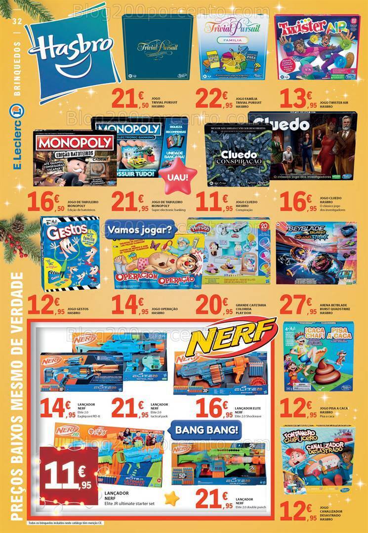 Antevisão Folheto E-LECLERC Bazar Promoções de 30 novembro a 6 dezembro