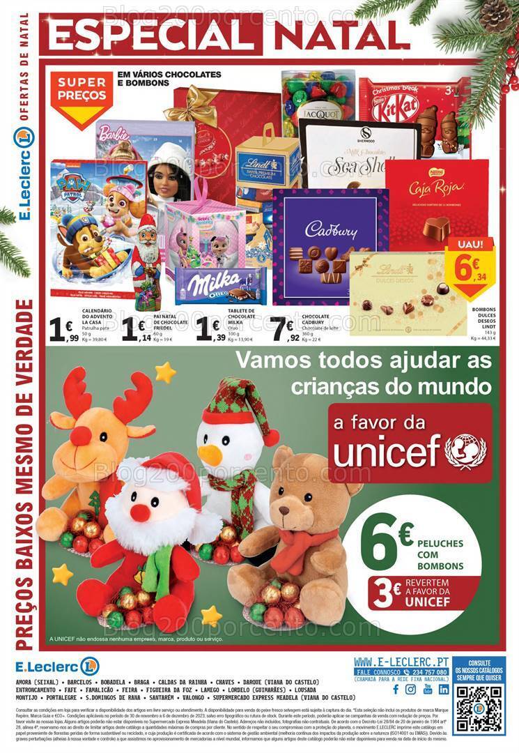 Antevisão Folheto E-LECLERC Bazar Promoções de 30 novembro a 6 dezembro