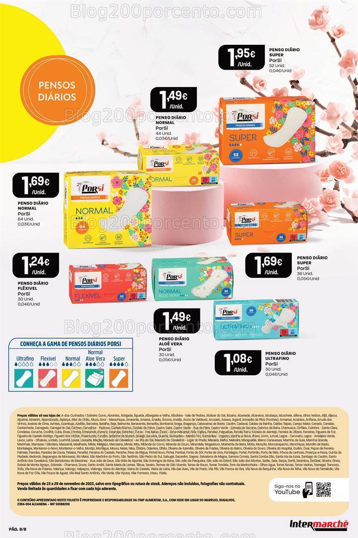 Antevisão Folheto INTERMARCHÉ Porsi Promoções de 23 a 29 novembro