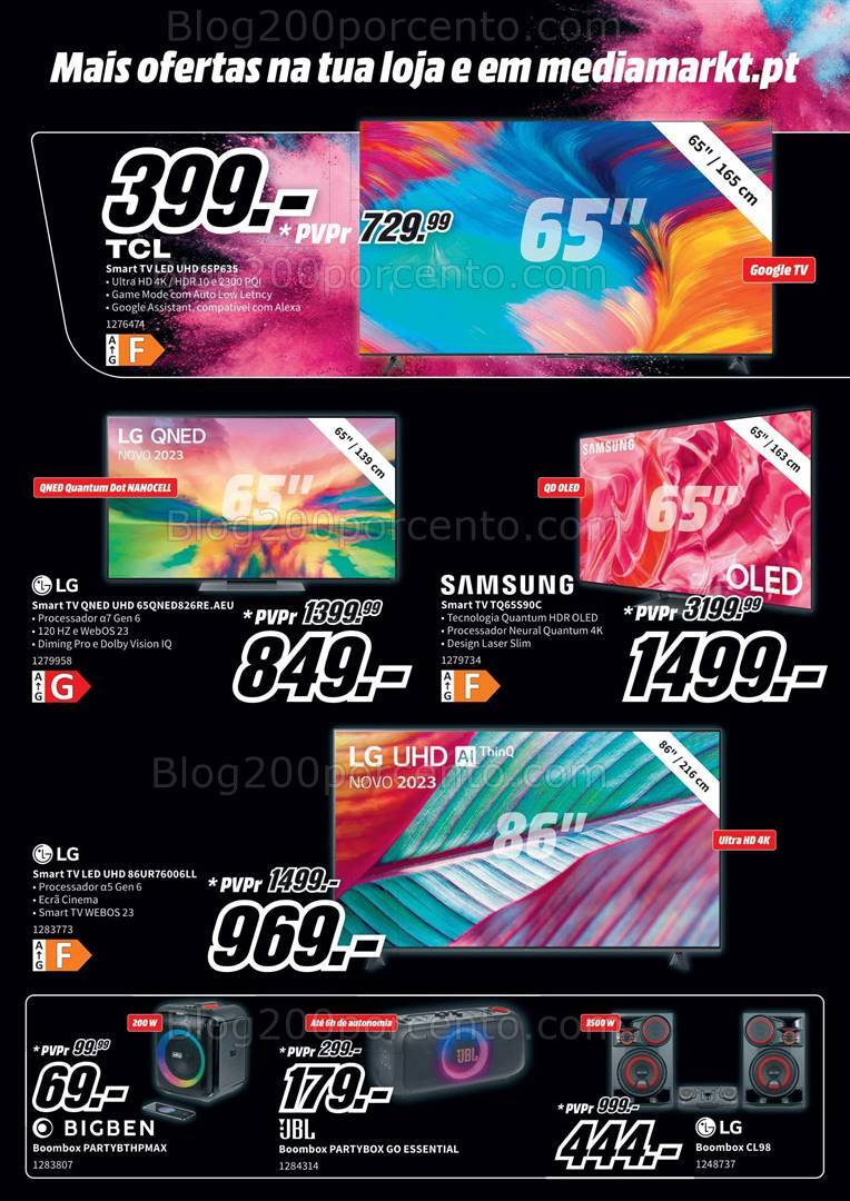 Promoções Media Markt – antevisão descontos 20 a 23 março - O Caça Promoções