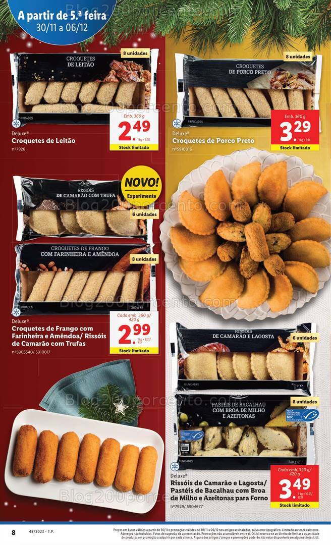 Antevisão Folheto LIDL Promoções de 30 novembro a 6 dezembro