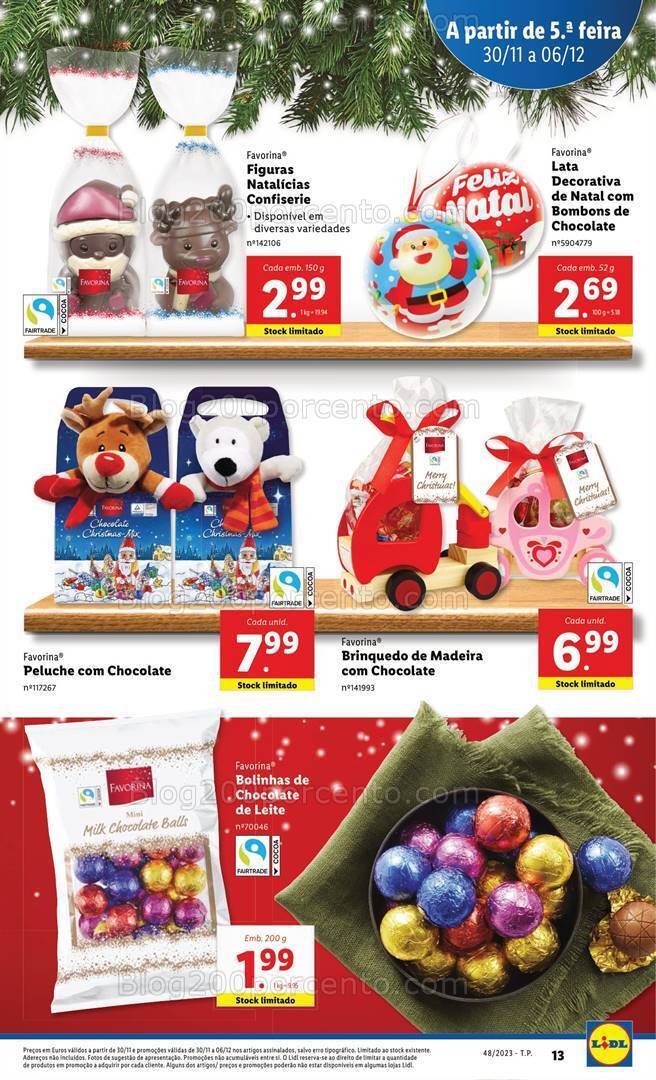 Antevisão Folheto LIDL Promoções de 30 novembro a 6 dezembro