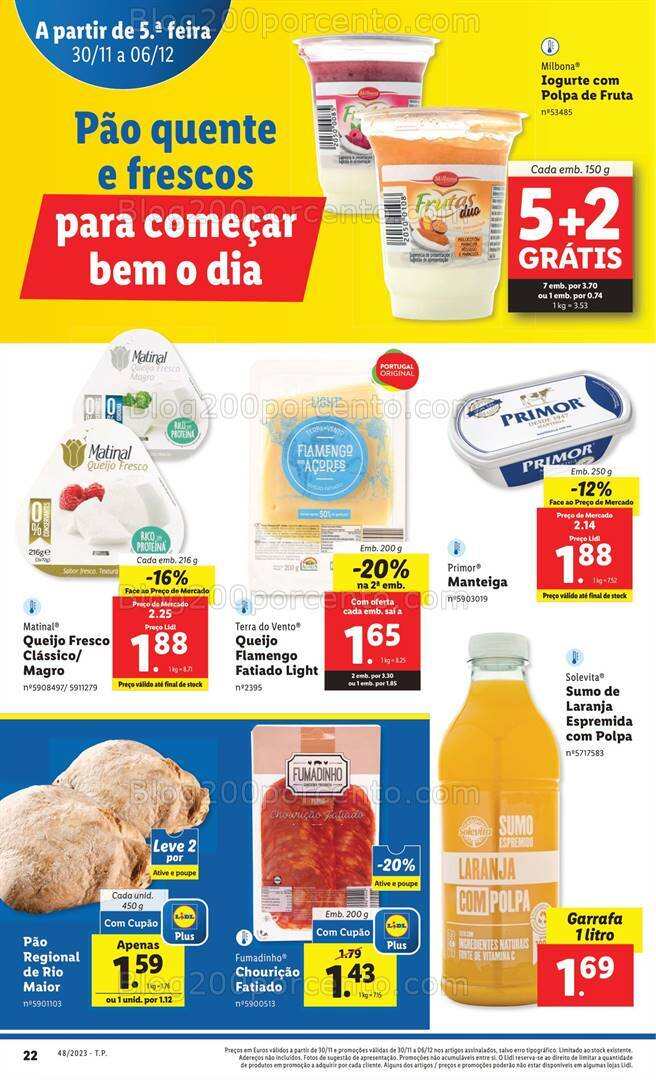 Antevisão Folheto LIDL Promoções de 30 novembro a 6 dezembro