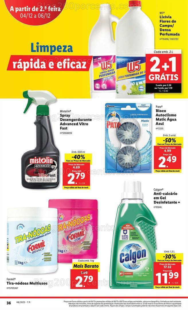 Antevisão Folheto LIDL Promoções de 30 novembro a 6 dezembro