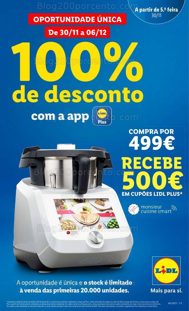 Antevisão Folheto LIDL Bazar Promoções a partir de 30 novembro