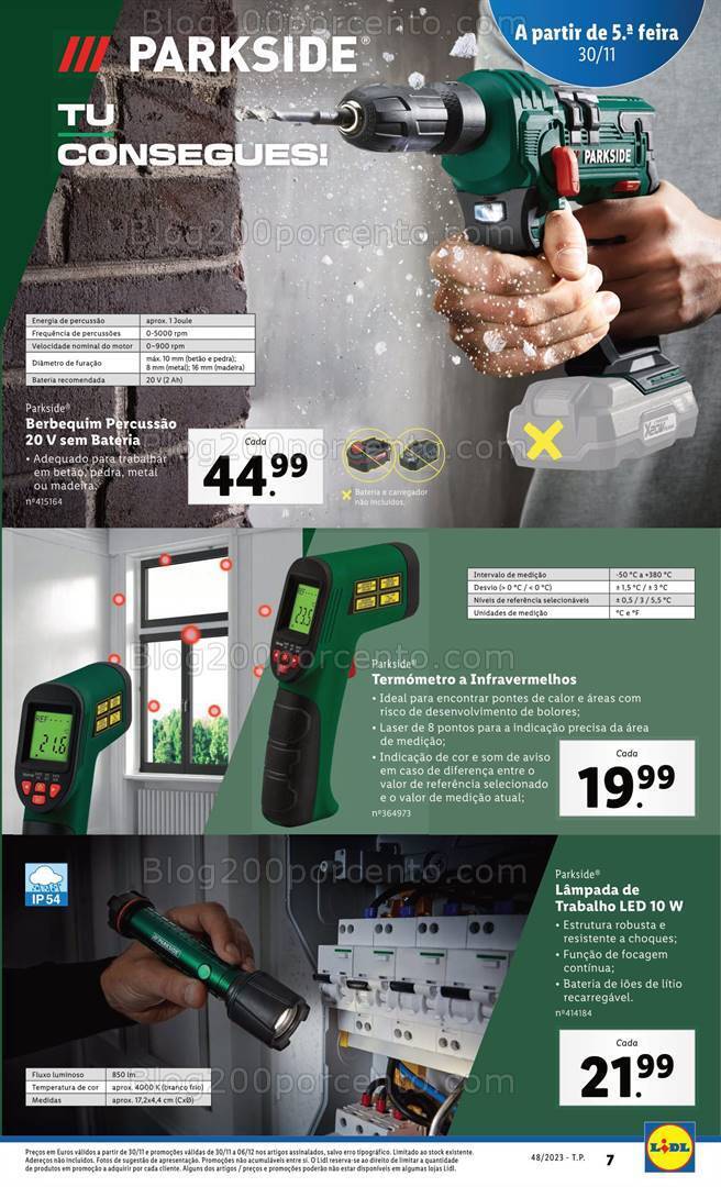 Antevisão Folheto LIDL Promoções de 30 novembro a 6 dezembro