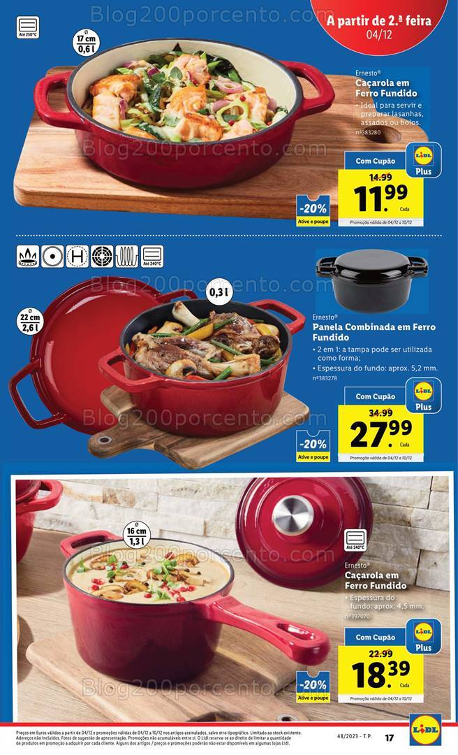 Antevisão Folheto LIDL Promoções de 30 novembro a 6 dezembro